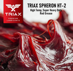TRIAX Spheron Grease NLGI-2 Lithium Complex, High Temp, Super Heavy Duty | Ultra Tacky, EP, Waterproof | for 5th Wheel, Joints, Pivots, Wheel Bearings, and Chassis (14 Oz Tube - 10 Pack)