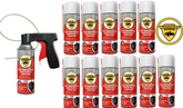 Woolwax® Spray (12) Can Kits Straw (clear)