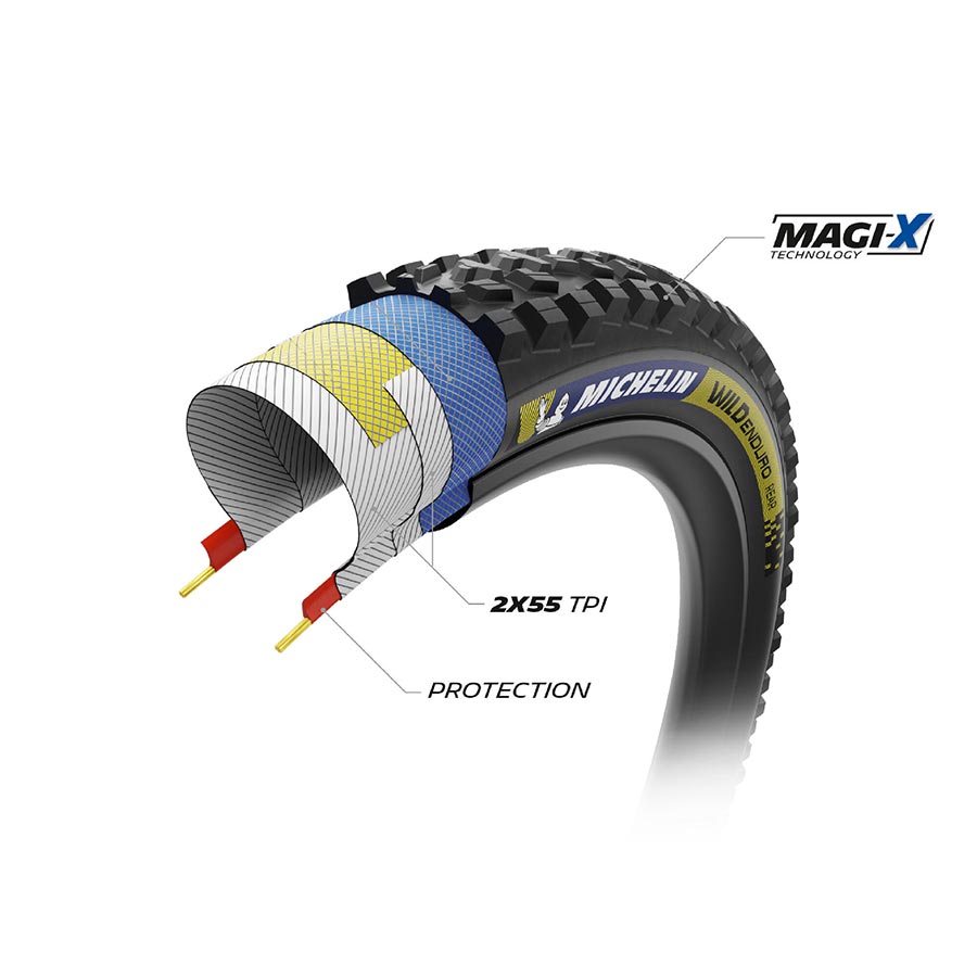 WILD ENDURO REAR RACING LINE DK 012062-01-29