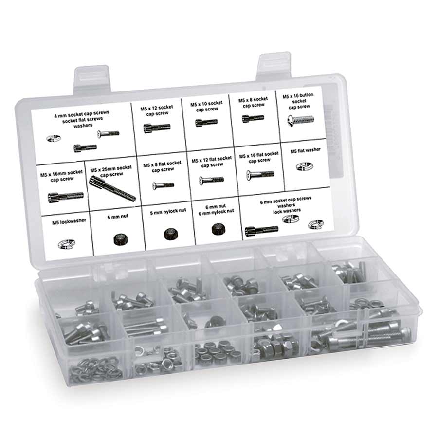 4, 5, 6mm Stainless Steel Fastener Kit 710069-01