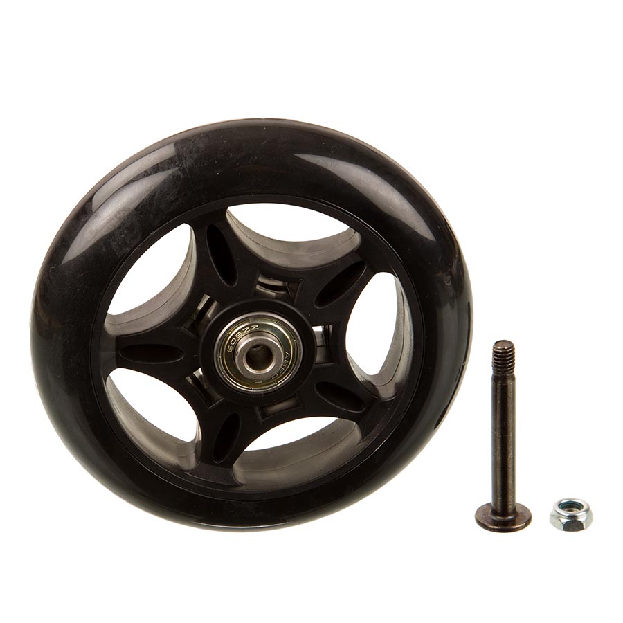 EVOC, BTB Standand Blk wheel with axle/nut 721544-01
