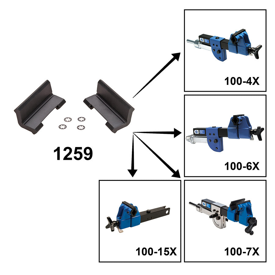 Clamp Covers (Twin Cable Groove) 900097-03