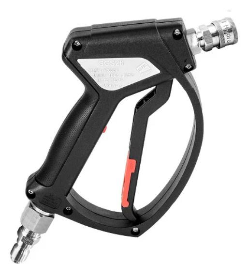 SGS 28 SPRAY GUN 4,000 W/SS QC FITTINGS INSTALLED