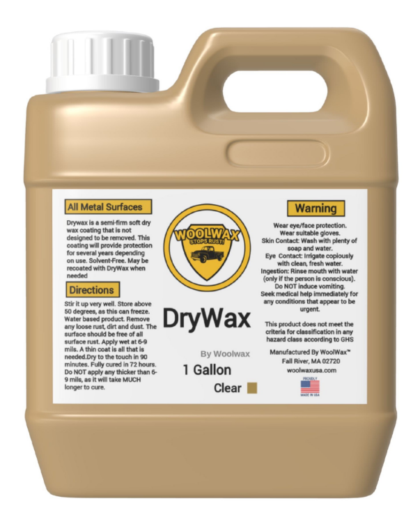 DRYWAX - WoolWax 1 Gallon Jug. Clear