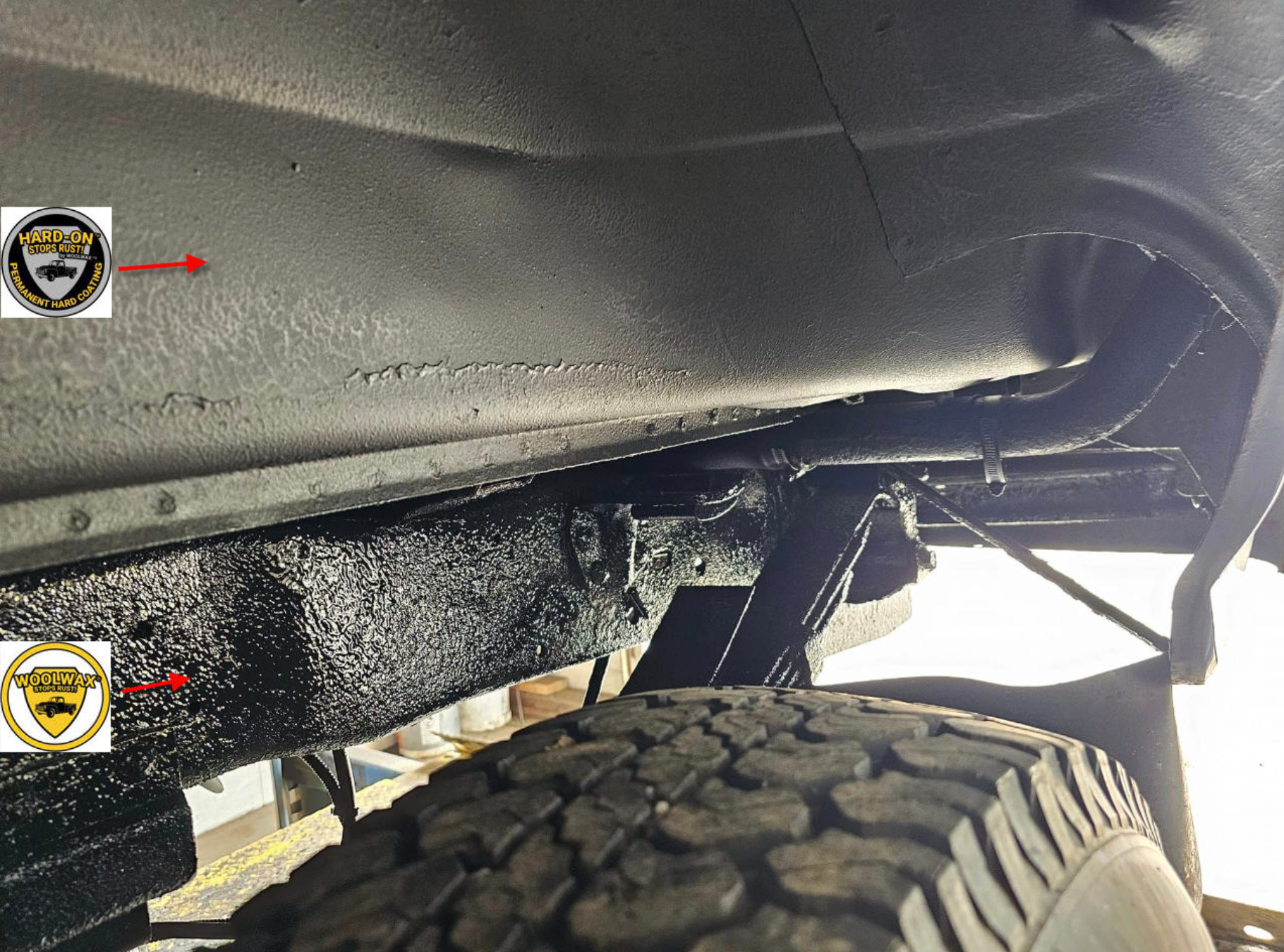 Woolwax Hard-On Permanent Rust Coating for Trucks & Equipment